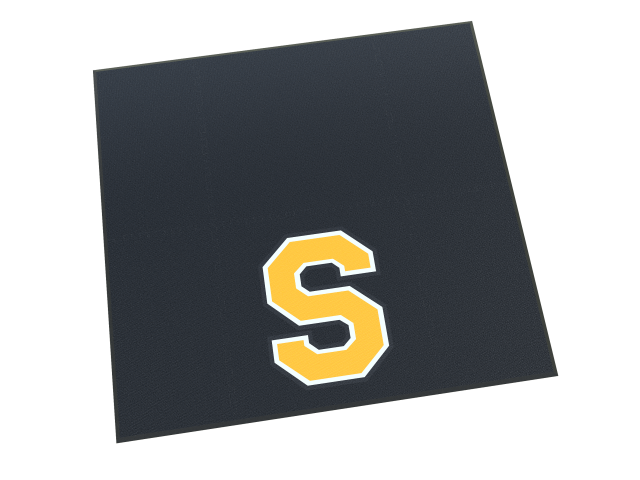 American Platforms 7'6"x8' 3/4" thick 36" Logo