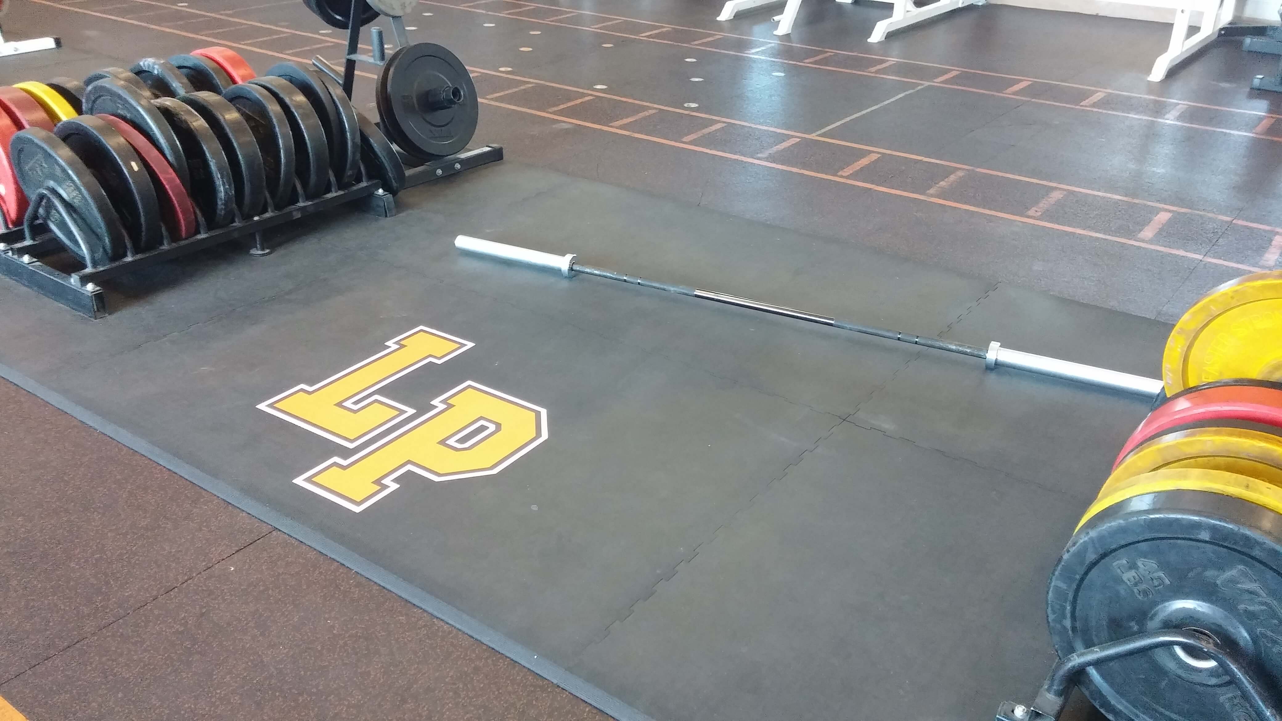 Continuous Weightlifting Platform With Drop Zones 
