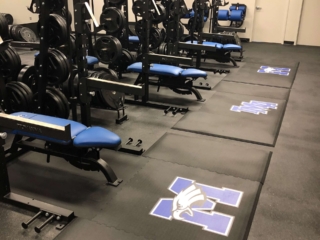 Custom Weightlifting Platforms for Rogers Athletic Equipment