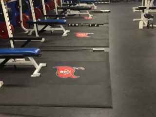 Replaced Promoxima Weightlifting Platforms with American Platforms all-rubber Weightlifting Platforms
